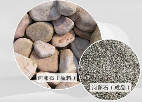 河卵石制砂设备三种主机设备比较