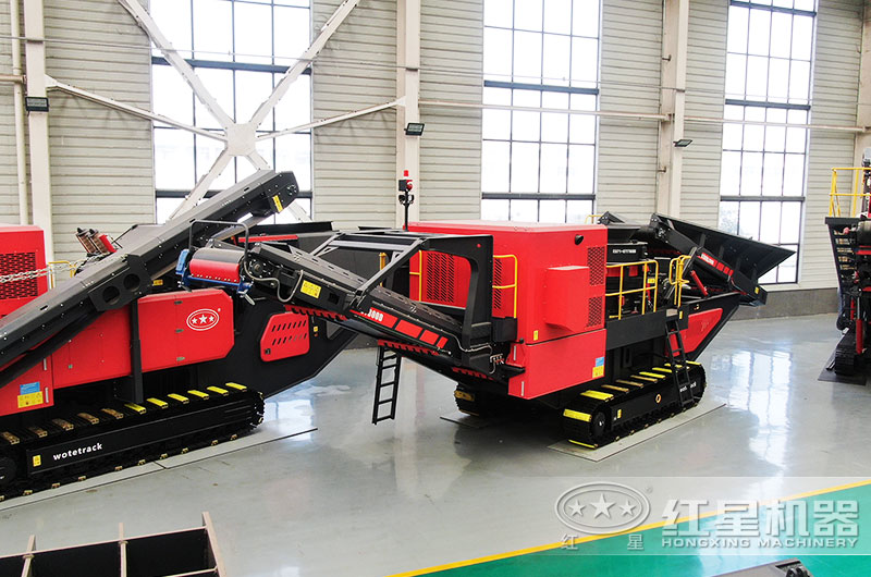 移动破碎机设备图片