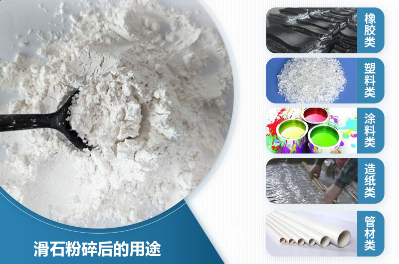 滑石粉碎后的用途