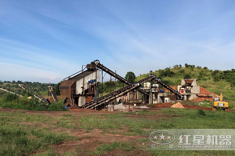 安山岩加工现场图片