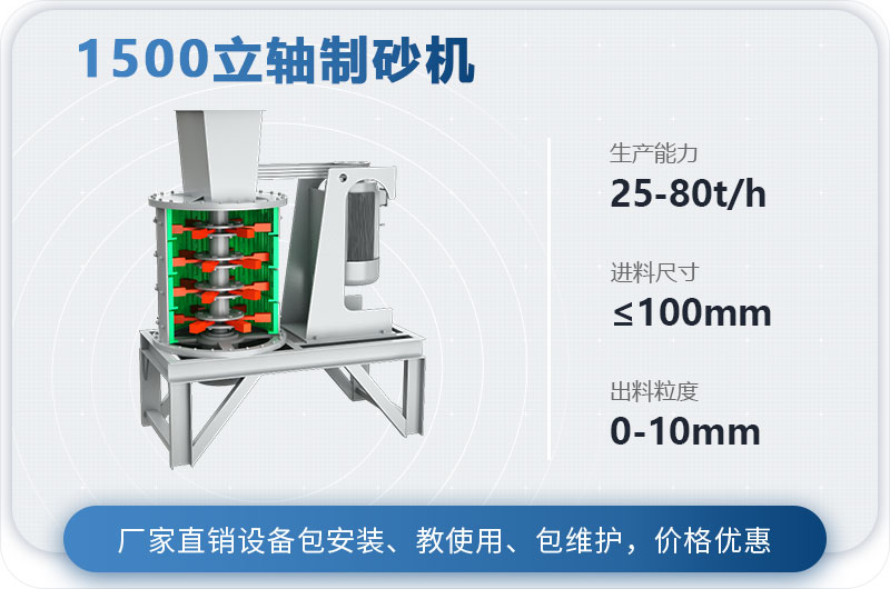 1500立轴制砂机参数