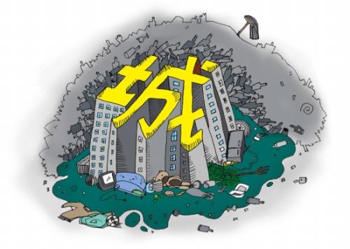 解决建筑垃圾出路的问题，需移动破碎站的支持