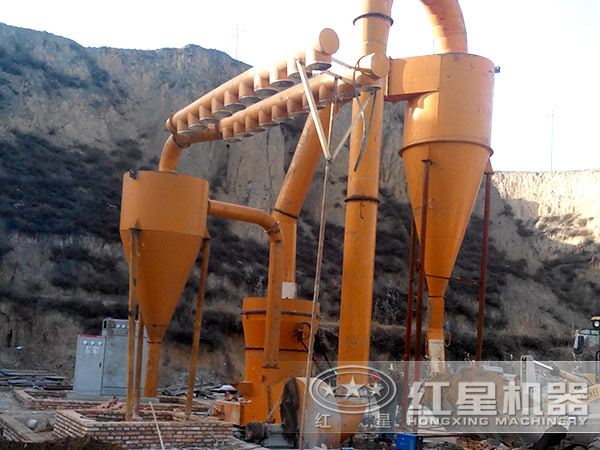 广州白云石磨粉生产线案例